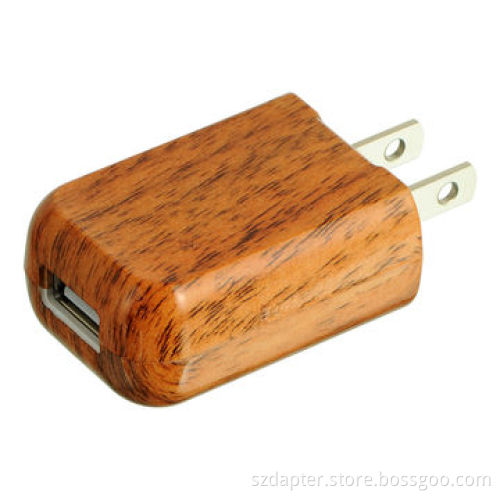 5V/1A Water Transfer Surface USB Mobile Phone Charger with 1,000mAh Capacity